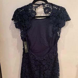Knee length lace lulu dress